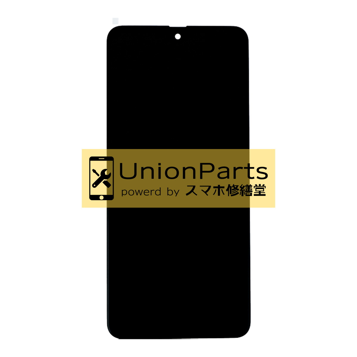 Galaxy A20 (A102D/J), A21(A102DU/JU), A22 5G(A223D) フロントパネル リペア品(ガラス) Black